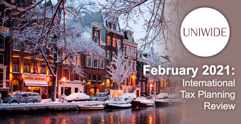 February 2021: International Tax Planning Review