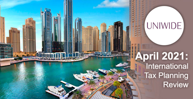 April 2021: International Tax Planning Review