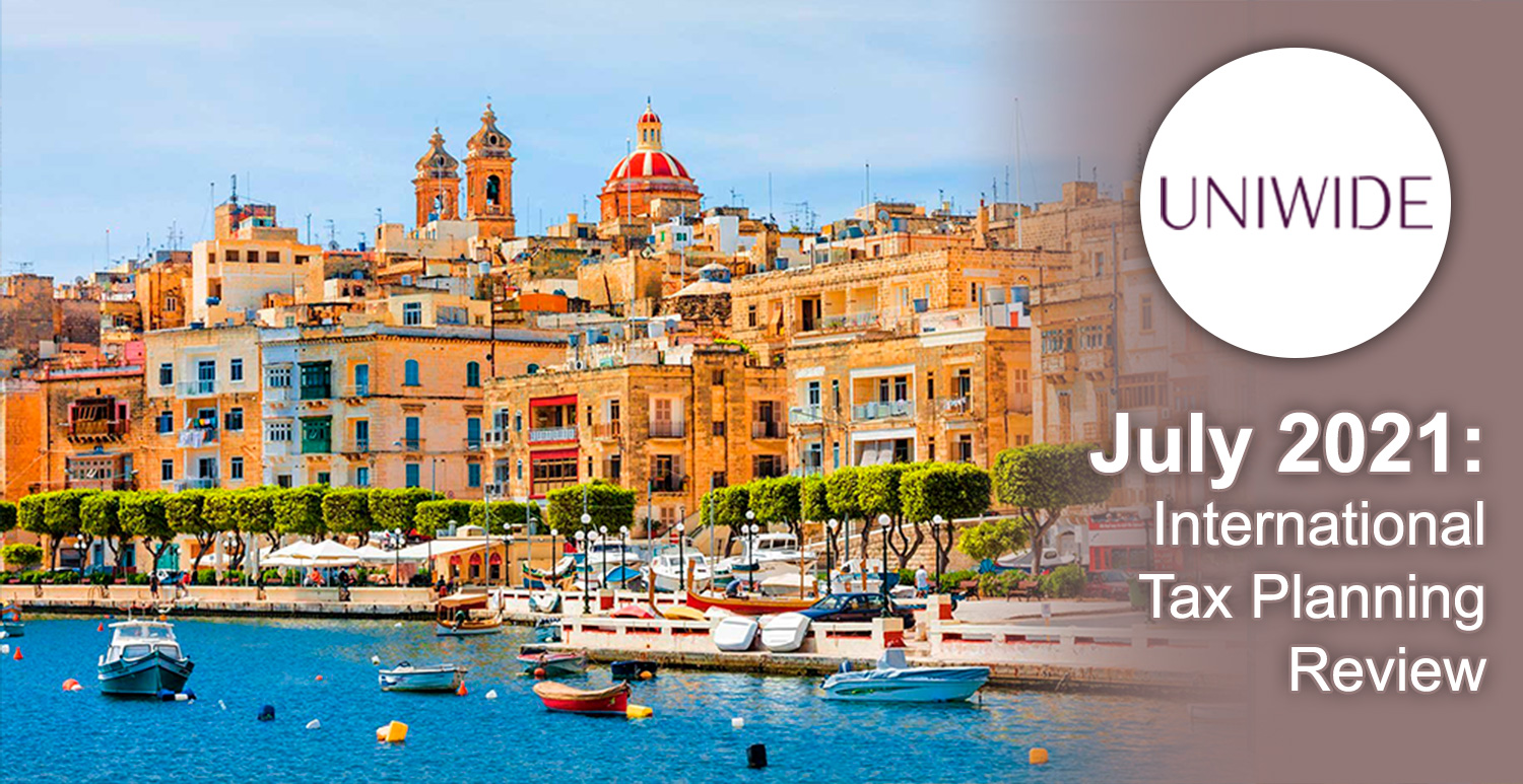 July 2021: International Tax Planning Review