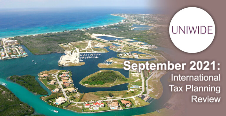 September 2021 - International Tax Planning Review