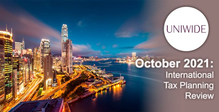 October 2021 – International Tax Planning Review