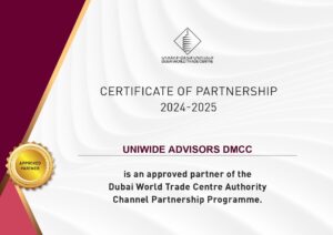 Partner Certificate - Dubai World Trade Centre